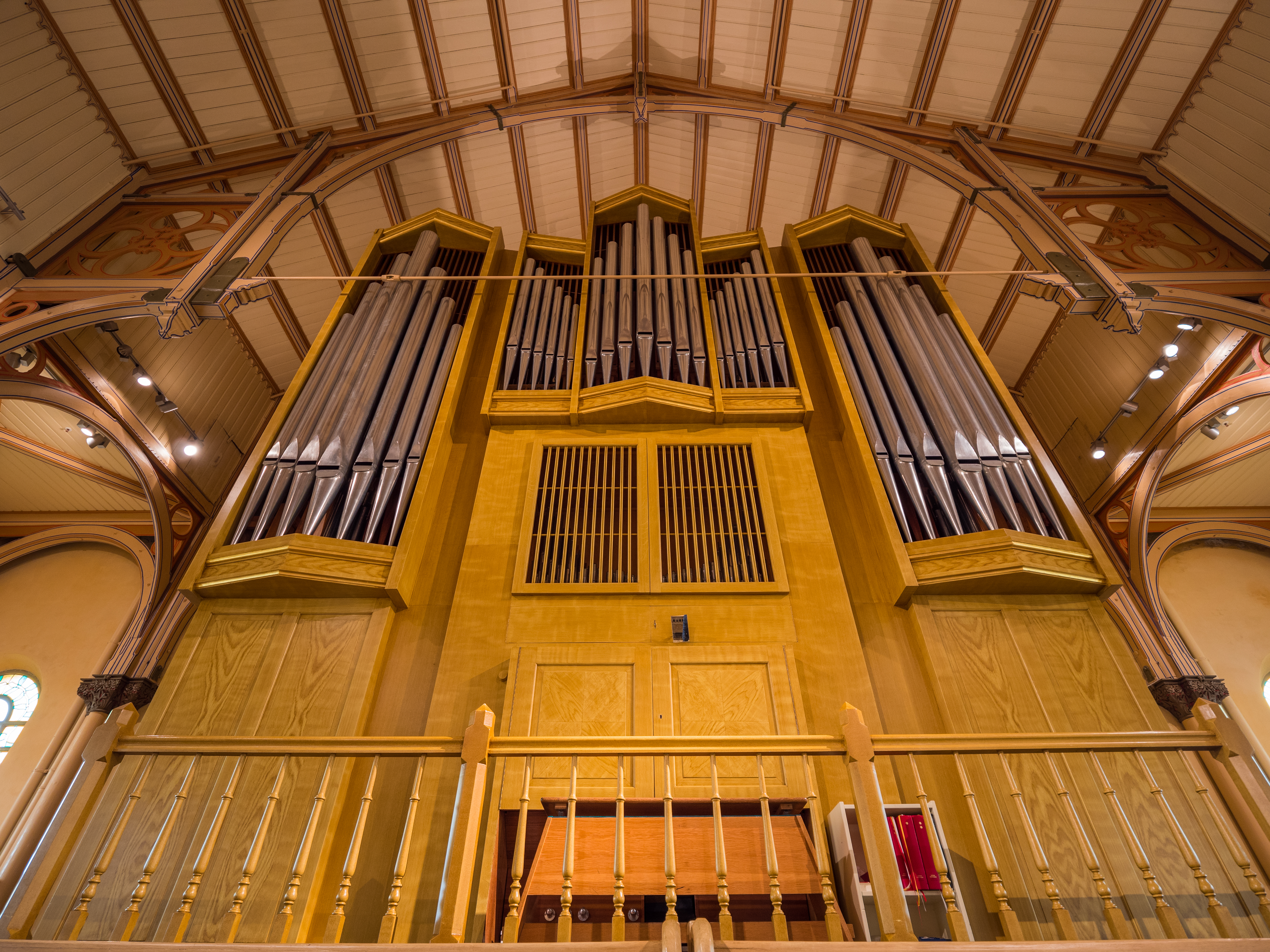 Orgelet i St. Petri kirke, foto Andreas Håmsø